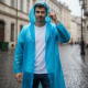 Adult Portable Rain Coat, Men & Women Outdoor Traveling Eva Material Raincoat