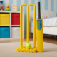 Big Cricket Kit, Cricket Set with 1 Cricket Bat, 1 Rubber Ball, Bails, 3 Stumps with Stand Base