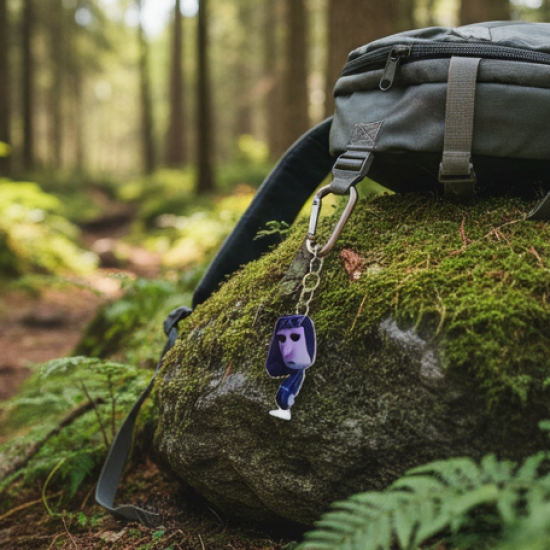 Big Size Cartoon-Themed Character Keychain (1 Pc)