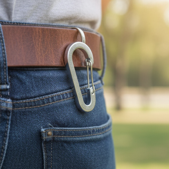 Big Snap Hook Clasps Loop Belt | Keychain Belt Loop (1 Pc)