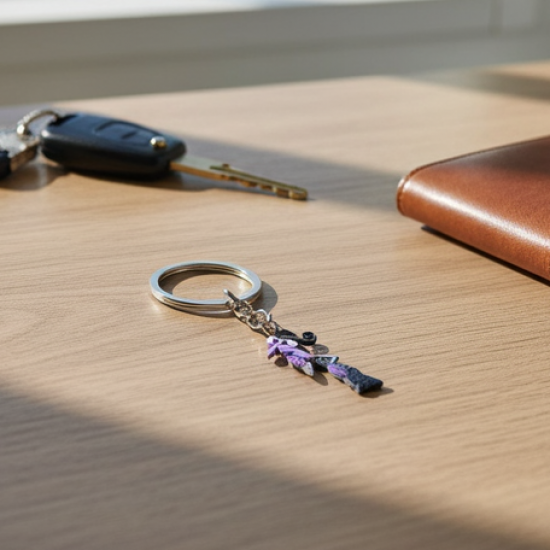 Cartoon Character Keychain (1 Pc)