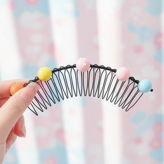 Cartoon Clip for Kids Girls Curly Hair Tidying Comb Hair Accessory for Women (1 Pc), Hair accessories
