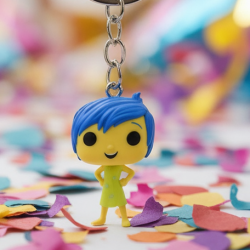Cute Cartoon Character Keychain (1 Pc)