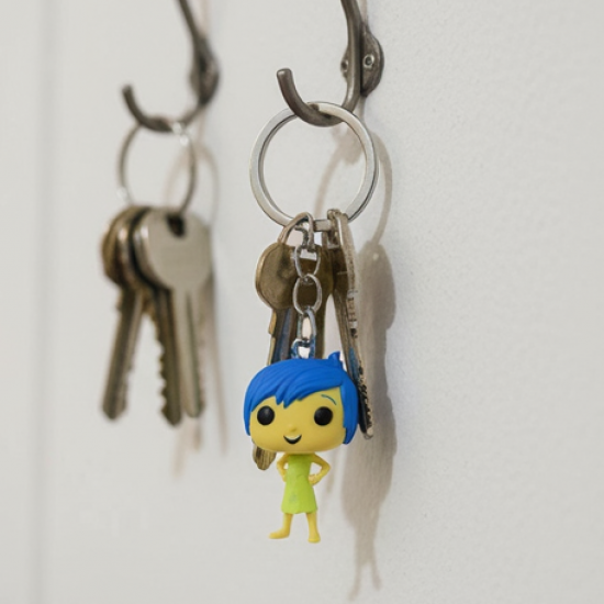 Cute Cartoon Character Keychain (1 Pc)