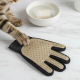 Dark Brown Gloves, Gloves Bathing Tool (1 Pc)