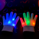 Dynamic Multi-Color Led Light-Up Glow Gloves (1 Pair)
