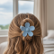 Flower Hair Clips Large Claws Hair Clips Flower Hair Clips (1 Pc)