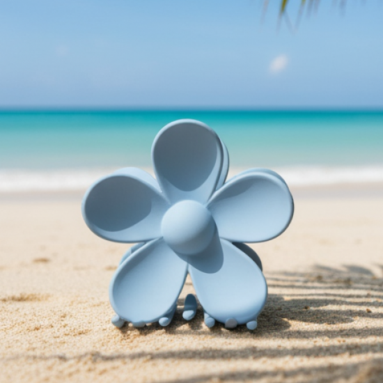 Flower Hair Clips Large Claws Hair Clips Flower Hair Clips (1 Pc)