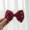 Hair Bow Knot Clip Suitable For Girls (1 Pc / Multicolour), Hair accessories