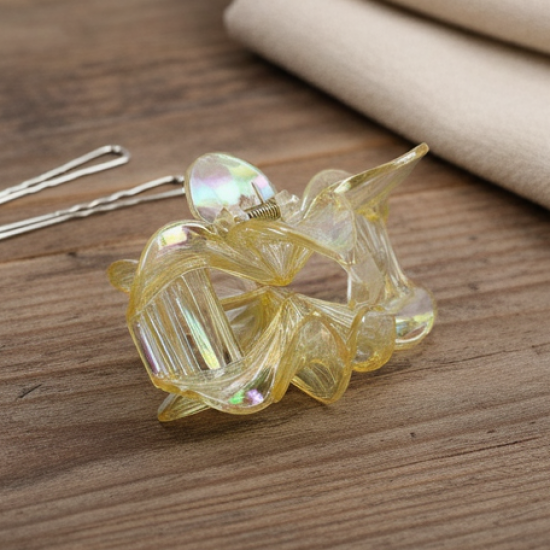 Hair Clamp Grip, Simple Matte Hair Barrette Clamp Charming Decoration Hair Fixation Decorative for Face Washing, Hair accessories