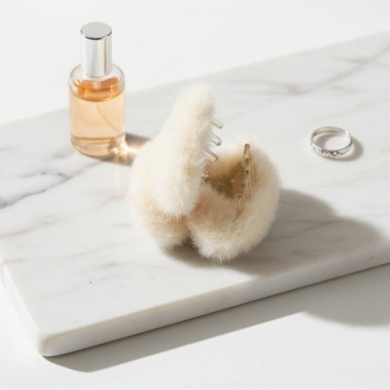 Hair Claw Clips, Plastic Fluffy Hair Claw Hair (1 Pc), Hair accessories