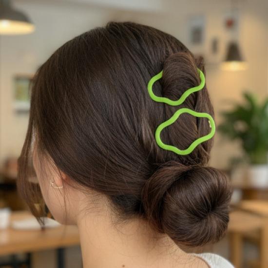 Hair Clips Multicolor Women Hair Accessorie (1 pc), Hair accessories