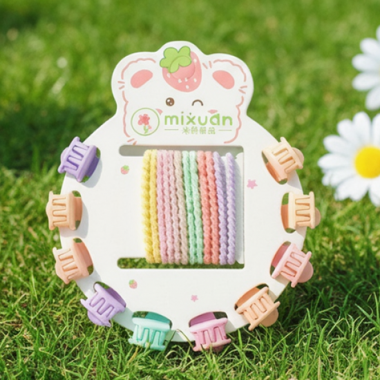 Hair Clips & Hairband for Girls Kids Hair Accessories (22 Pcs Set / Mix Design)