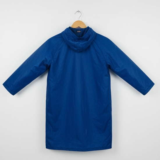 Large Durable Waterproof Hooded Raincoat For Men (1 Pc)