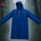 Large Durable Waterproof Hooded Raincoat For Men (1 Pc)