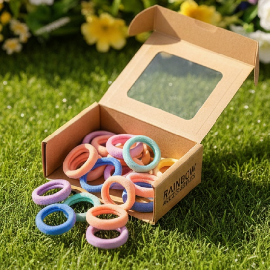 Mini Hair Ties, Mini Hairlines, mini hairbands (30 Pcs Set), Hair accessories