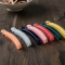 Multicolor Plastic Banana Hair Clips Set (12 Pc)