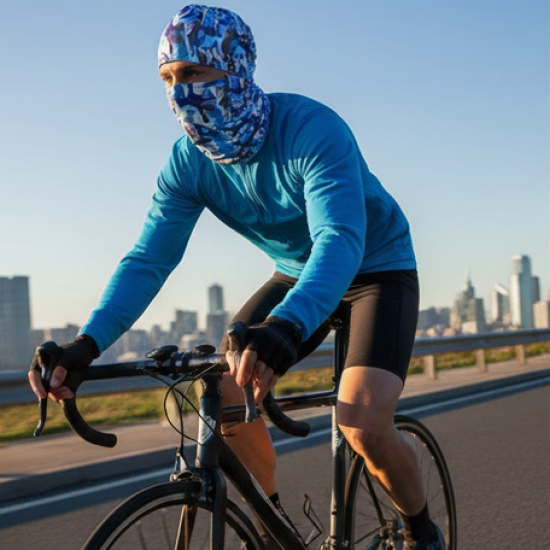 Multifunctional Unisex Neck Gaiter Headband for Dust & Sun Protection Headwear (Multicolor)