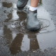 Non-Slip Waterproof Silicone Shoe Cover, Large