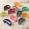 Plastic Hair Clamp Grip, Simple Matte Hair Barrette Clamp (12 Pc)