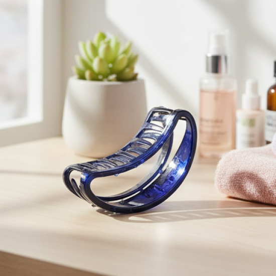 Plastic Hair Clamp Grip, Simple Matte Hair Barrette Clamp (1 Pc)