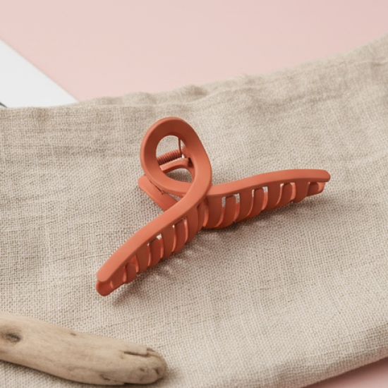 Plastic Hair Claw Clips Strong Clips (1 Pc / Mix Design & Color), Hair accessories