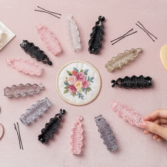 Plastic Hair Claw Clips Strong Clips (12 Pc / Mix Color), Hair accessories
