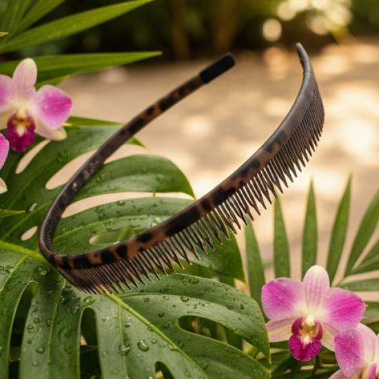 Plastic Simple Headbands Comb Headbands Hairbands (1 Pc)