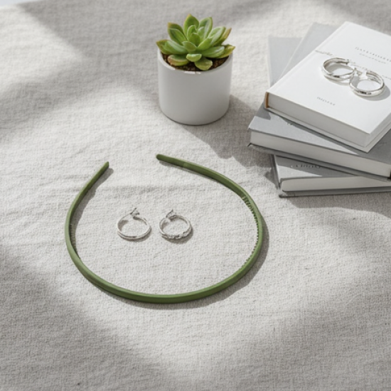 Plastic Simple Headbands Comb Headbands Hairbands (1 Pc), Hair accessories