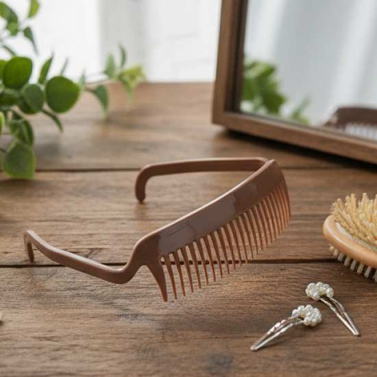 Plastic Simple Headbands Comb Headbands Hairbands (1 Pc), Hair accessories