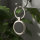 Premium Round Shape Metal Keychain (1 Pc)