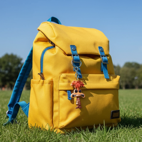 Quirky Cartoon Character Keychain (1 Pc)