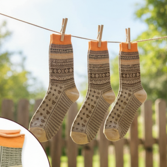 Socks Breathable Thickened Classic Simple Soft Skin Friendly