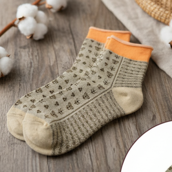 Socks Breathable Thickened Classic Simple Soft Skin Friendly