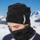 Ultra Soft Unisex Woolen Beanie Cap Plus Muffler Scarf