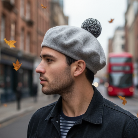 Unisex Beret Winter Cap Hat (1Pc)