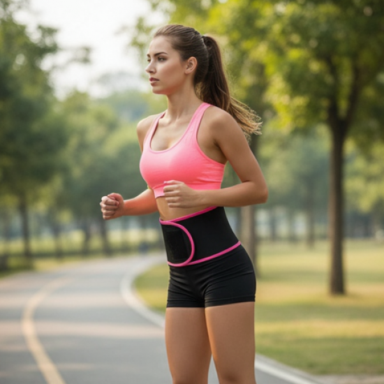 Waist Support Belt Neoprene Ab Belt Trainer (1 Pc)