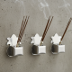 Wall-Mount Metal Incense Stick Holders (3 Pc)
