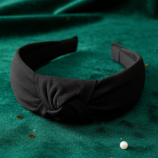 Women’s Ribbed Texture Knot Design Hairband (1 Pc / Mix Design)