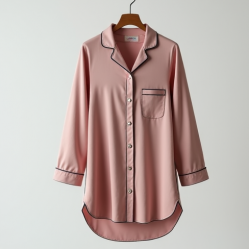 Women's Button-Front Sleep Shirt