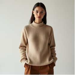 Ribbed Knit Sweater