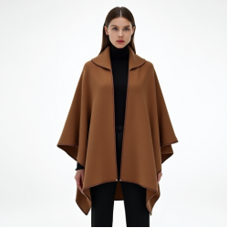 Women's Cape Style Wrap Coat