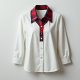 Women's Plaid Collar Detail Blouse