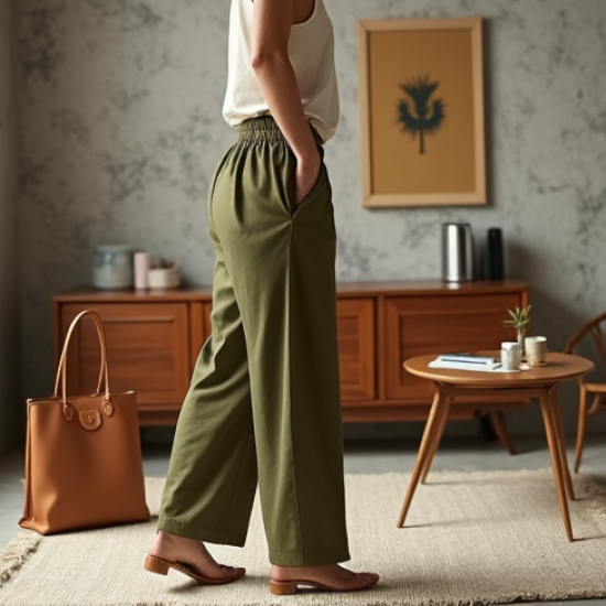 Paperbag Waist Pants