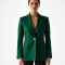 Women's Sculpted Shoulder Blazer