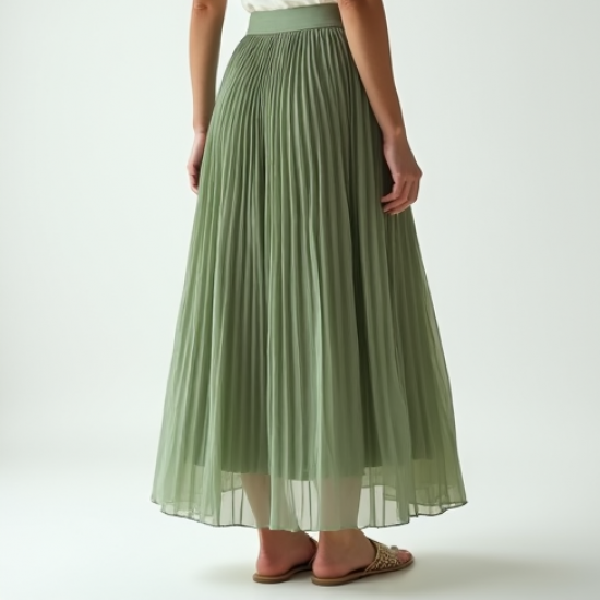 Women's Chiffon Flowy Skirt