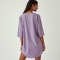 Women's Lavender Asymmetric Hem Top