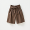 Women's Taupe High-Waist Shorts