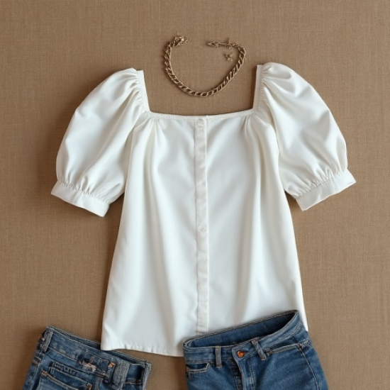 Women's Puff Sleeve Blouse
