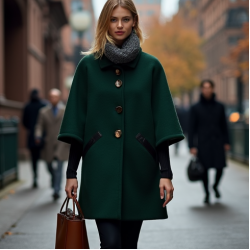 Cape Style Coat